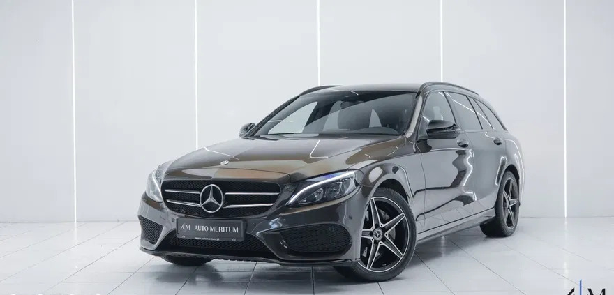 mercedes benz klasa c Mercedes-Benz Klasa C cena 114900 przebieg: 114900, rok produkcji 2017 z Okonek